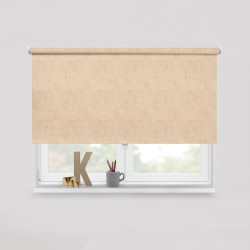 Living Project 4-2 Barcelona Natural Roller Blind Φυσικής Υφής Αδιαφανές Π100xΥ100