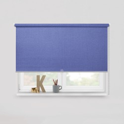 Living Project 8-9 Prague Μπλε Roller Blind Ενεργειακό Μονόχρωμο Aδιαφανές Π100xΥ100