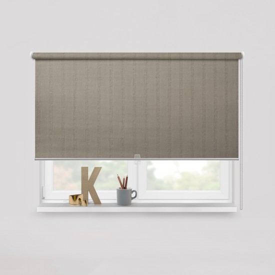 Living Project 12-4 London Natural Roller Blind Ημιδιαφανές με Κάθετες Ρίγες Π100xΥ100