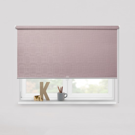 Living Project 14-4 Athens Ροζ Roller Blind Ενεργειακό Μονόχρωμο με Pattern Π100xΥ100 Living Project 14-4 Athens Ροζ Roller Blind Ενεργειακό Μονόχρωμο με Pattern Π100xΥ100