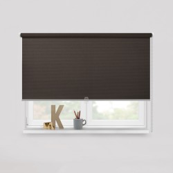 Living Project 19-3 Warsaw Καφέ Roller Blind Διάτρητο Ηχοαπορροφητικό Αντιβακτηριδιακό Π100xΥ100