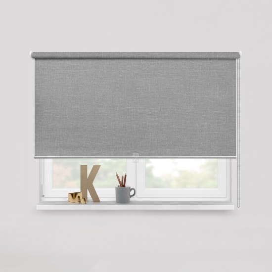 Living Project 21-3 Kazan Γκρι Roller Blind Μονόχρωμο Ηχοαπορροφητικό Ημιδιαφανές Π100xΥ100