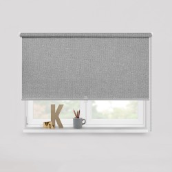 Living Project 25-4 Oslo Γκρι Roller Blind Φυσικής Υφής Π100xΥ100