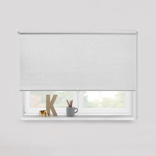 Living Project 26-2 Bern Natural Roller Blind Μονόχρωμο Συσκότισης Φυσικής Υφής Π100xΥ100