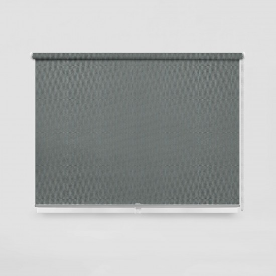 Living Project 6-6 Amsterdam Γκρι Roller Blind Διάτρητο Π100xΥ100