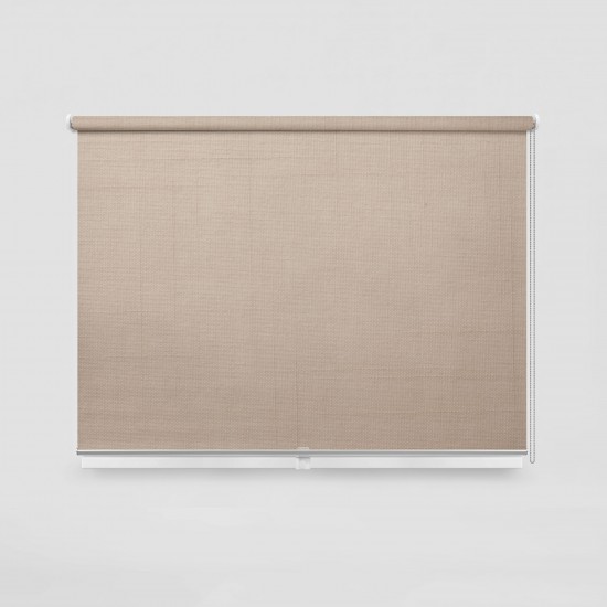 Living Project 9-4 Lisbon Natural Roller Blind Μονόχρωμο Ημιδιαφανές με Pattern Π100xΥ100