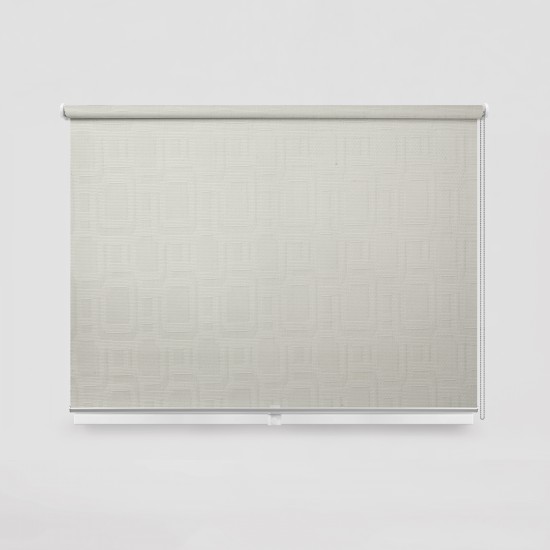 Living Project 14-2 Athens Εκρού Roller Blind Ενεργειακό Μονόχρωμο με Pattern Π100xΥ100 Living Project 14-2 Athens Εκρού Roller Blind Ενεργειακό Μονόχρωμο με Pattern Π100xΥ100