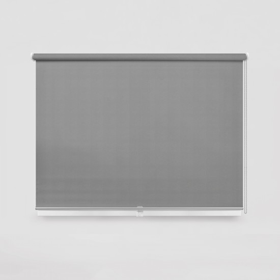 Living Project 25-6 Oslo Γκρι Roller Blind Φυσικής Υφής Π100xΥ100