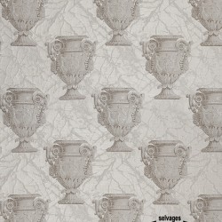 In Style 2-4600 Pompei Ivory - ύφασμα κουρτινών 2,90m