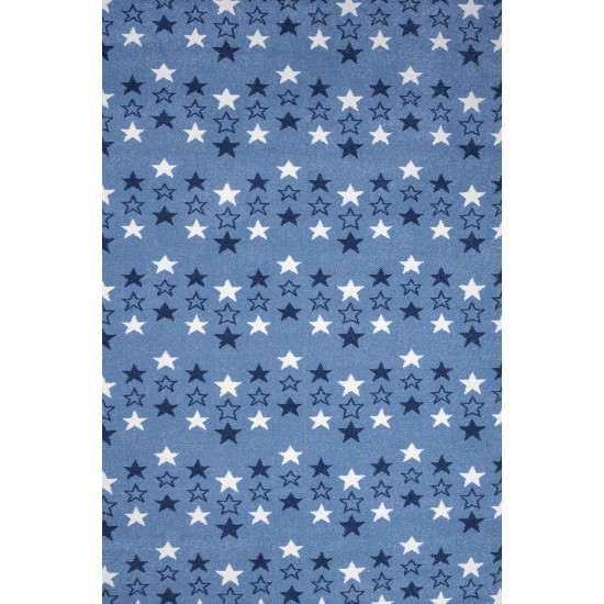 Παιδικό χαλί Diamond kids 8469/330 ραφ μπλε αστεράκια - 2,00x2,50 Colore Colori Παιδικό χαλί Diamond kids 8469/330 ραφ μπλε αστεράκια - 2,00x2,50 Colore Colori