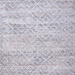 Shaggy χαλί Vesna 8496/110 μπεζ εκρού ρομβάκια - 2,10x2,70 Colore Colori