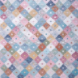 Χαλί Monza 8078/110 πολύχρωμα ρομβάκια - 3x4 Colore Colori