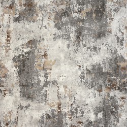 Μοντέρνο χαλί γκρι μπεζ Ostia 5671/975 -  ΡΟΤΟΝΤΑ  2x2 Colore Colori