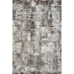 Χαλί vintage γκρι καφέ Ostia 5672/976 - 2,10x2,70 Colore Colori