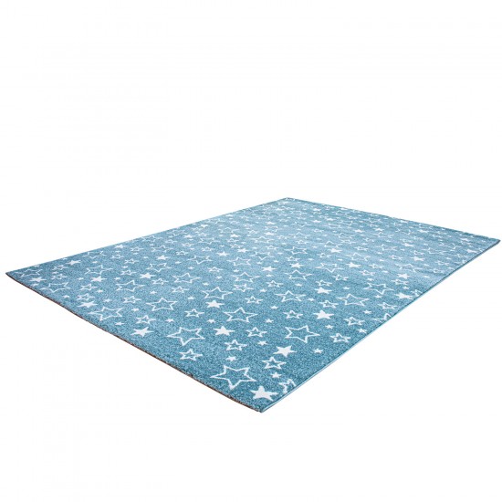Παιδικό χαλί Diamond kids 8468/231 πετρόλ αστεράκια - 2,00x2,50 Colore Colori Παιδικό χαλί Diamond kids 8468/231 πετρόλ αστεράκια - 2,00x2,50 Colore Colori