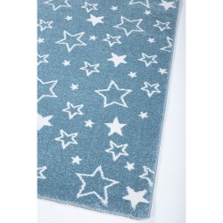 Παιδικό χαλί Diamond kids 8468/231 πετρόλ αστεράκια - 2,30x2,80 Colore Colori