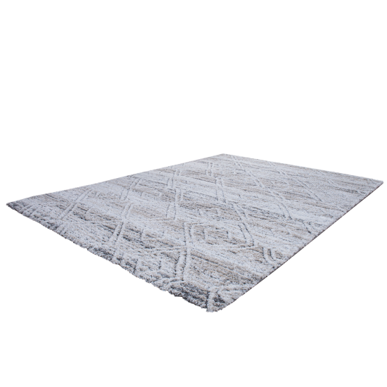 Shaggy χαλί Vesna 8497/111 γκρι εκρού έθνικ ρόμβοι - 2,30x2,80 Colore Colori Shaggy χαλί Vesna 8497/111 γκρι εκρού έθνικ ρόμβοι - 2,30x2,80 Colore Colori