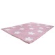 Shaggy παιδικό χαλί Cocoon 8391/55 ροζ με αστεράκια - 2,10x3,10 Colore Colori Shaggy παιδικό χαλί Cocoon 8391/55 ροζ με αστεράκια - 2,10x3,10 Colore Colori