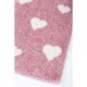 Shaggy παιδικό χαλί Cocoon 8394/55 ροζ με καρδούλες - 2,10x3,10 Colore Colori Shaggy παιδικό χαλί Cocoon 8394/55 ροζ με καρδούλες - 2,10x3,10 Colore Colori