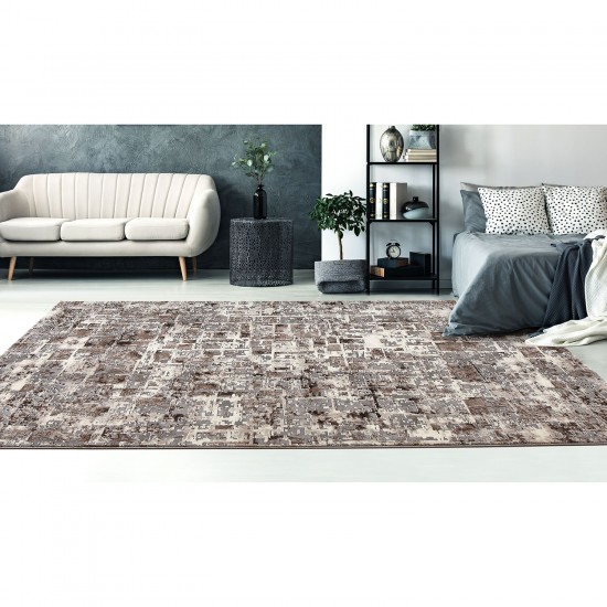 Μοντέρνο χαλί καφέ Thema 3575/958 - 2,50x3,50 Colore Colori Μοντέρνο χαλί καφέ Thema 3575/958 - 2,50x3,50 Colore Colori
