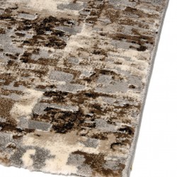 Μοντέρνο χαλί καφέ Thema 3575/958 - ΡΟΤΟΝΤΑ  2,50x2,50 Colore Colori