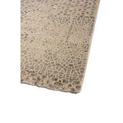 Νεοκλασικό χαλί καφέ γκρι Matrix 5148/95 - ΡΟΤΟΝΤΑ  2,50x2,50 Colore Colori