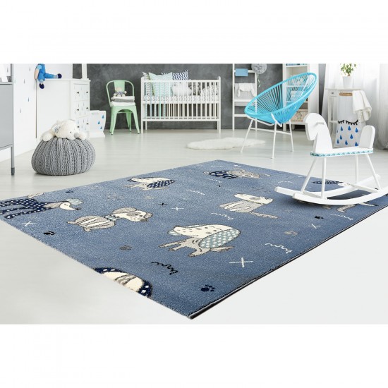 Μπλε παιδικό χαλί σκυλάκια Diamond Kids 5306/35 - 3x4 Colore Colori Μπλε παιδικό χαλί σκυλάκια Diamond Kids 5306/35 - 3x4 Colore Colori