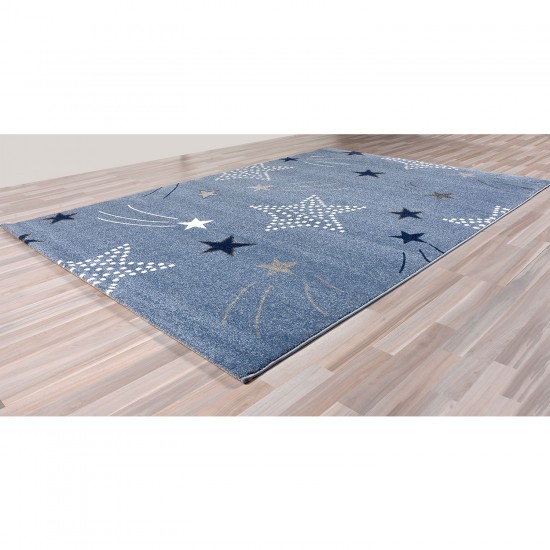 Μπλε παιδικό χαλί αστέρια Diamond Kids 5302/035 - 2,10x3,10 Colore Colori Μπλε παιδικό χαλί αστέρια Diamond Kids 5302/035 - 2,10x3,10 Colore Colori
