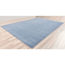 Μονόχρωμο χαλί μπλε Diamond 5309/031 - 2,10x3,10 Colore Colori