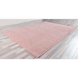 Μονόχρωμο χαλί ροζ Diamond 5309/055 - ΡΟΤΟΝΤΑ  2,50x2,50 Colore Colori