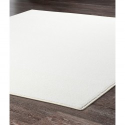 Μονόχρωμο χαλί λευκό Diamond 8883/60 -  ΡΟΤΟΝΤΑ  2x2 Colore Colori