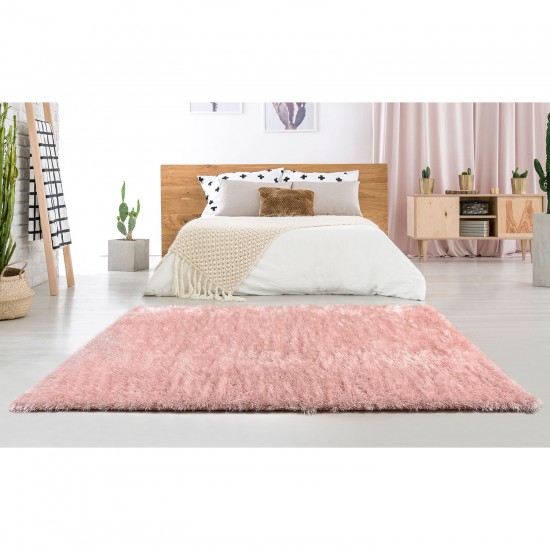 Shaggy χαλί ροζ Rich 80068/55 - 2,50x3,50 Colore Colori Shaggy χαλί ροζ Rich 80068/55 - 2,50x3,50 Colore Colori