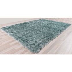 Shaggy χαλί πράσινο παστέλ Rich 80068/30 - ΡΟΤΟΝΤΑ  2,50x2,50 Colore Colori