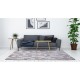 Χαλί shaggy γκρι μπεζ τετραγωνάκια Αkina 7057/958 - 2,20x3,20 Colore Colori Χαλί shaggy γκρι μπεζ τετραγωνάκια Αkina 7057/958 - 2,20x3,20 Colore Colori