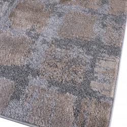 Χαλί shaggy γκρι μπεζ τετράγωνα Αkina 7056/958 - 2,30x2,80 Colore Colori