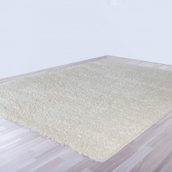 Χαλί Shaggy λευκό βανίλιας Monti 7053/61 - ΡΟΤΟΝΤΑ  1,60x1,60 Colore Colori