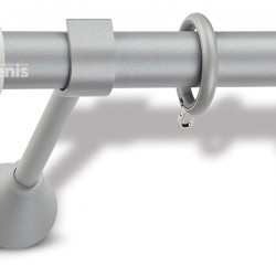 Domus Μεταλλικό Κουρτινόξυλο Φ25mm Chic 3031 Μονό 160cm No26/5070