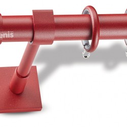 Domus Μεταλλικό Κουρτινόξυλο Φ25mm Ισμήνη Μονό 160cm No55/8040