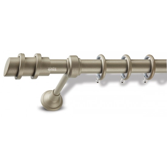 Domus Enis Μεταλλικό Κουρτινόξυλο Φ25mm Queen Μονό 160cm Color No18/5180 Domus Enis Μεταλλικό Κουρτινόξυλο Φ25mm Queen Μονό 160cm Color No18/5180