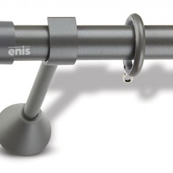 Domus Μεταλλικό Κουρτινόξυλο Φ25mm Chic 3021 Μονό 160cm No24/5020