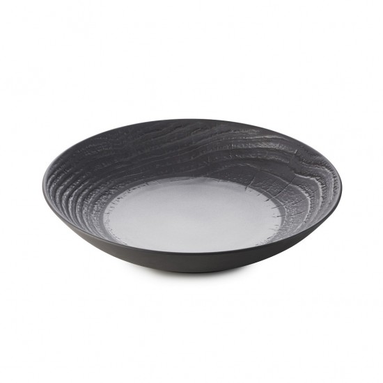 ARBORESCENCE LIQUORICE DEEP COUPE PLATE 27CM 1300ML