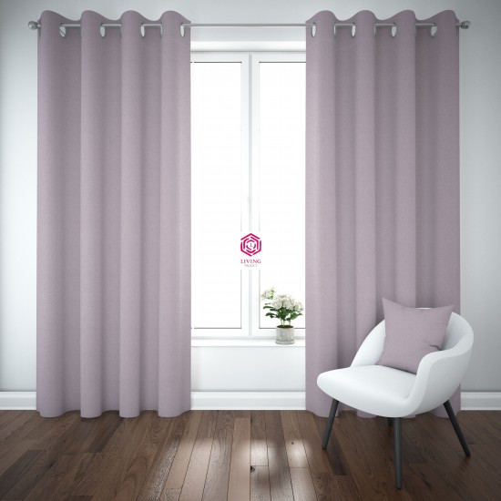 Living Project Έτοιμη Κουρτίνα Sakura 2-013300 Γάζα 300X270εκ. Ροζ