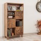 Βιβλιοθήκη PWF-0181-7 σε χρώμα πεύκου 80x36x155εκ Βιβλιοθήκη PWF-0181-7 σε χρώμα πεύκου 80x36x155εκ