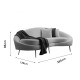 Καναπές 3θέσιος PWF-0589 pakoworld ύφασμα cream 255x120x85εκ Καναπές 3θέσιος PWF-0589 pakoworld ύφασμα cream 255x120x85εκ