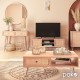 Κονσόλα Oslo pakoworld sonoma 100x29x81εκ Κονσόλα Oslo pakoworld sonoma 100x29x81εκ