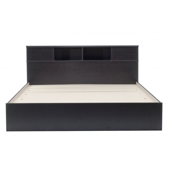 Κρεβάτι διπλό OLYMPUS pakoworld χρώμα wenge 160x200εκ Κρεβάτι διπλό OLYMPUS pakoworld χρώμα wenge 160x200εκ