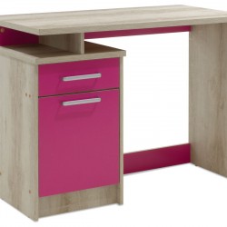 Γραφείο εργασίας Looney pakoworld χρώμα castillo-ροζ 100x55x75εκ