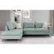 Γωνιακός καναπές δεξιά γωνία Romantic pakoworld ύφασμα Ciel-Cream 290x235x95εκ Γωνιακός καναπές δεξιά γωνία Romantic pakoworld ύφασμα Ciel-Cream 290x235x95εκ