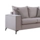 Καναπές Verona 2θέσιος cream - μαξιλάρια mocha 173x93x100εκ Καναπές Verona 2θέσιος cream - μαξιλάρια mocha 173x93x100εκ