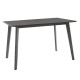 Tραπεζαρία Benson - Toto pakoworld σετ 5τμχ rustic grey - ύφασμα γκρι 120x75x75εκ Tραπεζαρία Benson - Toto pakoworld σετ 5τμχ rustic grey - ύφασμα γκρι 120x75x75εκ
